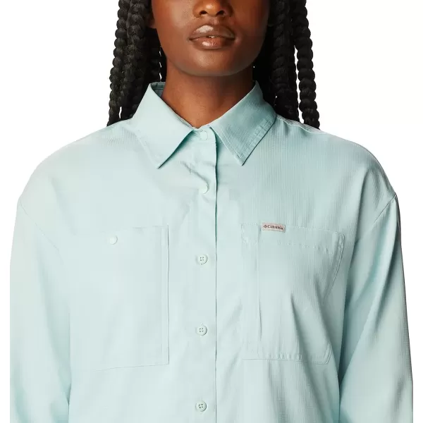 imageColumbia Womens Silver Ridge Utility Long Sleeve ShirtAqua Haze