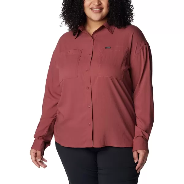 imageColumbia Womens Silver Ridge Utility Long Sleeve ShirtBeetroot
