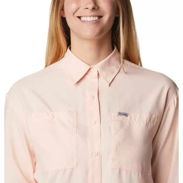 imageColumbia Womens Silver Ridge Utility Long Sleeve ShirtPeach Blossom