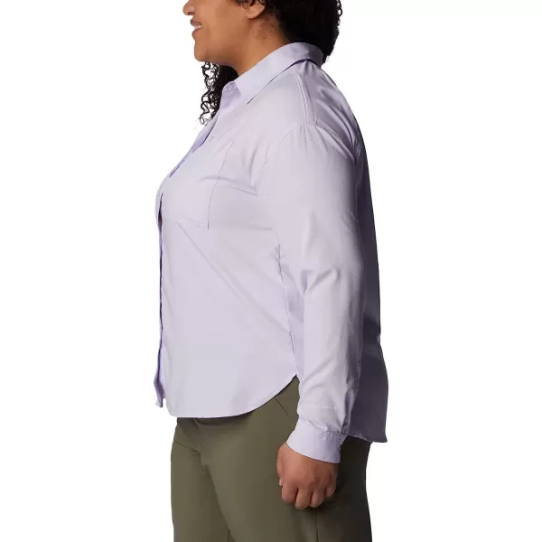 imageColumbia Womens Silver Ridge Utility Long Sleeve ShirtPurple Tint