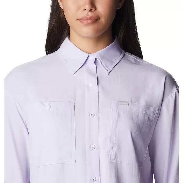 imageColumbia Womens Silver Ridge Utility Long Sleeve ShirtPurple Tint