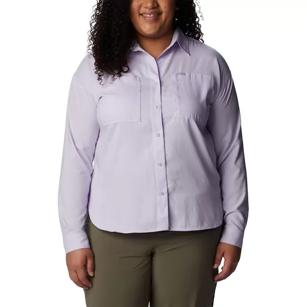 imageColumbia Womens Silver Ridge Utility Long Sleeve ShirtPurple Tint