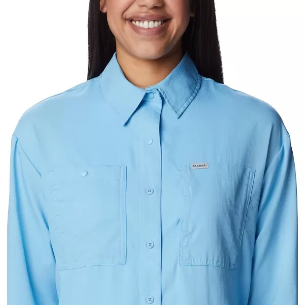 imageColumbia Womens Silver Ridge Utility Long Sleeve ShirtVista Blue