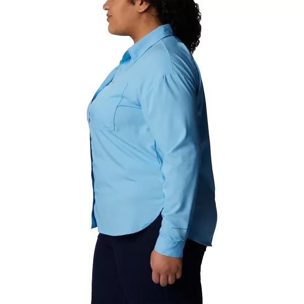 imageColumbia Womens Silver Ridge Utility Long Sleeve ShirtVista Blue
