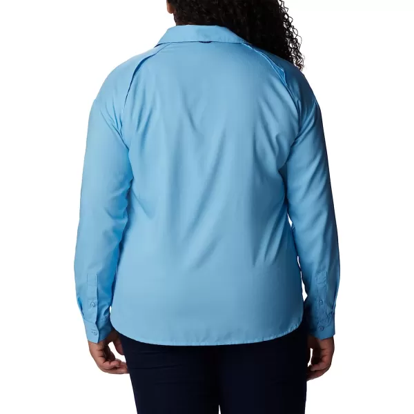imageColumbia Womens Silver Ridge Utility Long Sleeve ShirtVista Blue