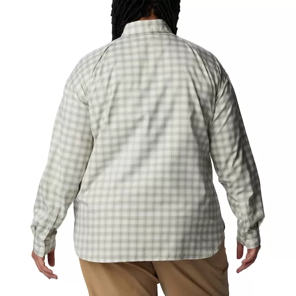 imageColumbia Womens Silver Ridge Utility Patterned Long Sleeve ShirtWhitePeak Plaid