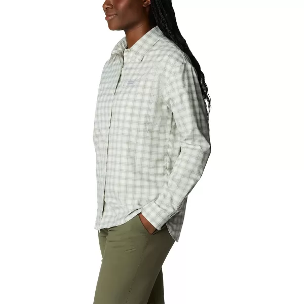 imageColumbia Womens Silver Ridge Utility Patterned Long Sleeve ShirtWhitePeak Plaid