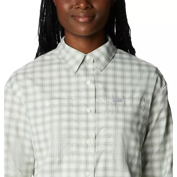 imageColumbia Womens Silver Ridge Utility Patterned Long Sleeve ShirtWhitePeak Plaid