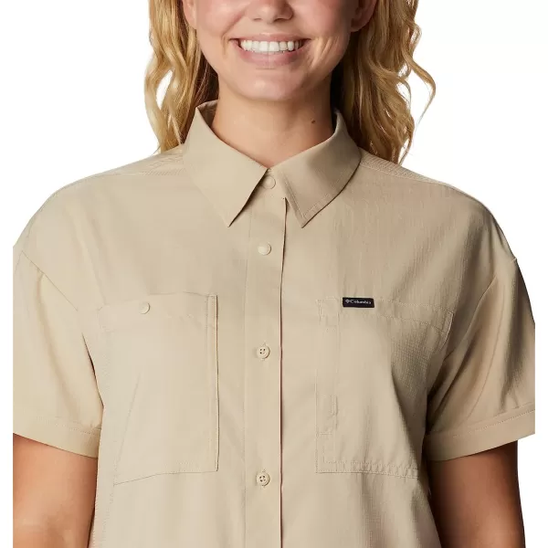 imageColumbia Womens Silver Ridge Utility Short Sleeve ShirtAncient Fossil