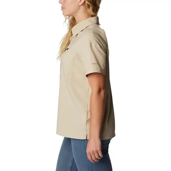imageColumbia Womens Silver Ridge Utility Short Sleeve ShirtAncient Fossil