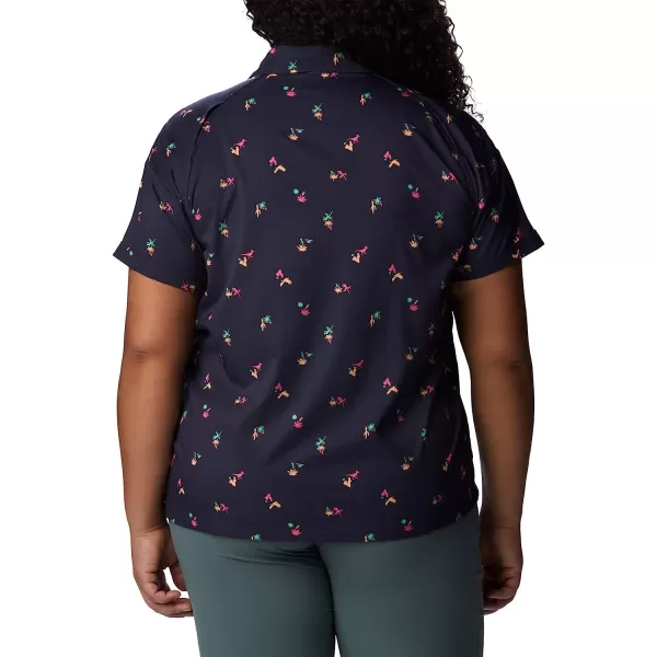 imageColumbia Womens Silver Ridge Utility Short Sleeve ShirtNocturnalBaja Blitz