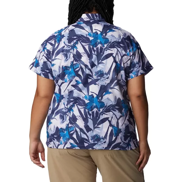 imageColumbia Womens Silver Ridge Utility Short Sleeve ShirtWhiteFloriculture