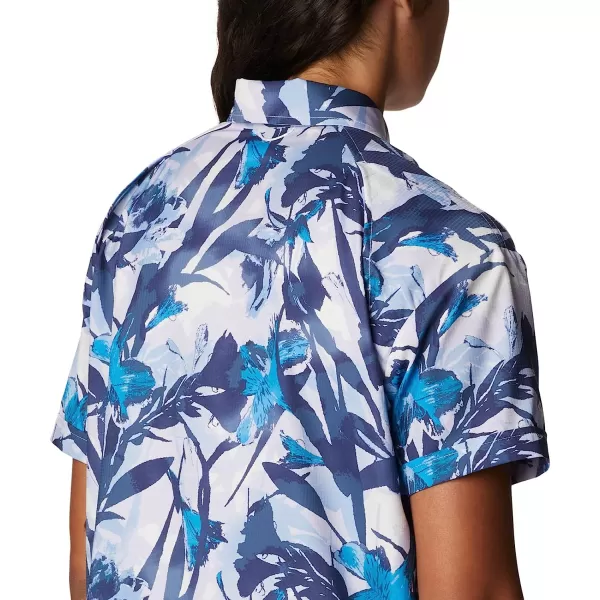 imageColumbia Womens Silver Ridge Utility Short Sleeve ShirtWhiteFloriculture