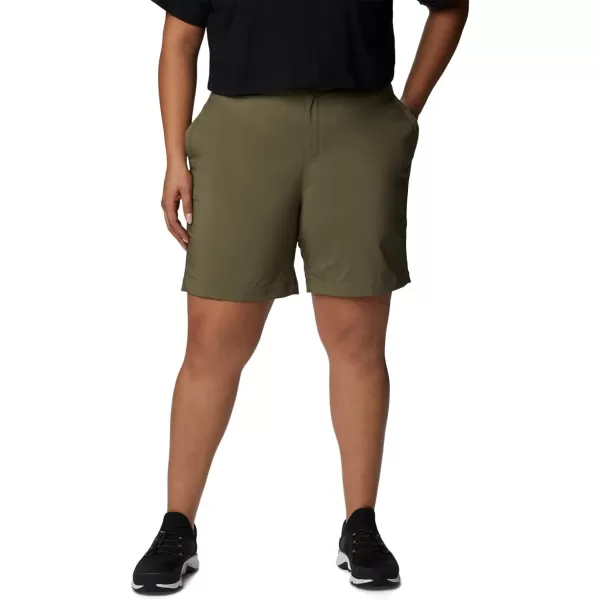 imageColumbia Womens Silver Ridge Utility ShortStone Green