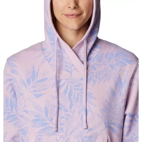 imageColumbia Womens Slack Water French Terry HoodieSerenityPalmetto Print