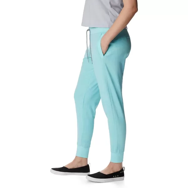 imageColumbia Womens Slack Water French Terry JoggerGulf StreamPalmetto Print