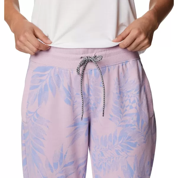 imageColumbia Womens Slack Water French Terry JoggerSerenityPalmetto Print