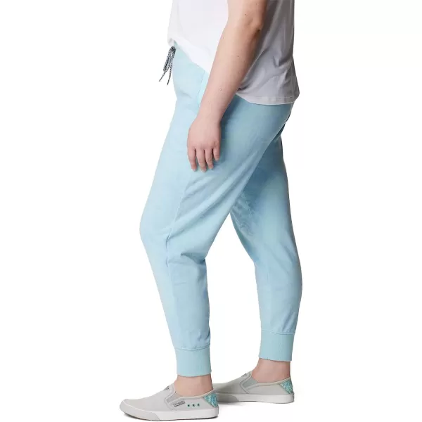 imageColumbia Womens Slack Water French Terry JoggerSpring BluePalmetto Graphic
