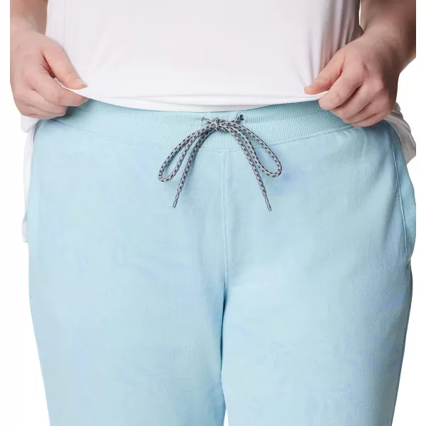imageColumbia Womens Slack Water French Terry JoggerSpring BluePalmetto Graphic