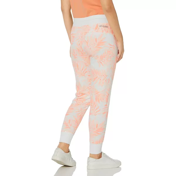 imageColumbia Womens Slack Water French Terry JoggerTiki PinkPalmetto Print