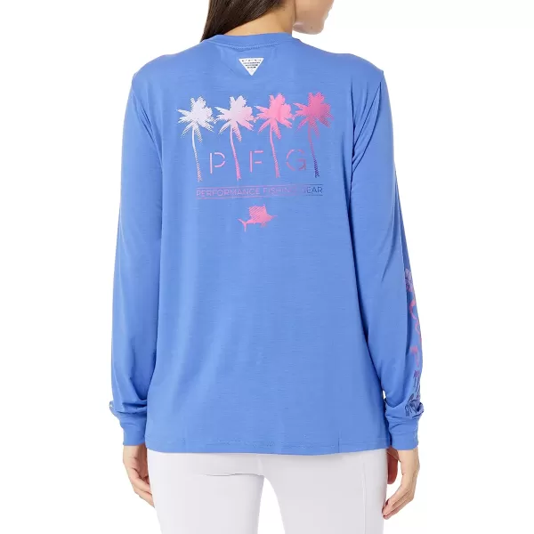 imageColumbia Womens Slack Water Graphic Boyfriend Long SleeveViolet SeaLas Palmas