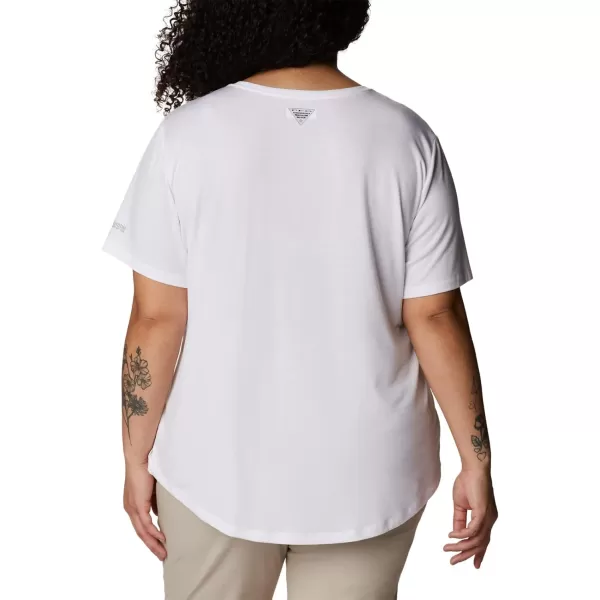 imageColumbia Womens Slack Water Knit Tee IiWhite