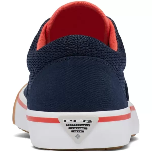 imageColumbia Womens Slack Water PFG Lace Boat ShoeCollegiate NavyRed Coral
