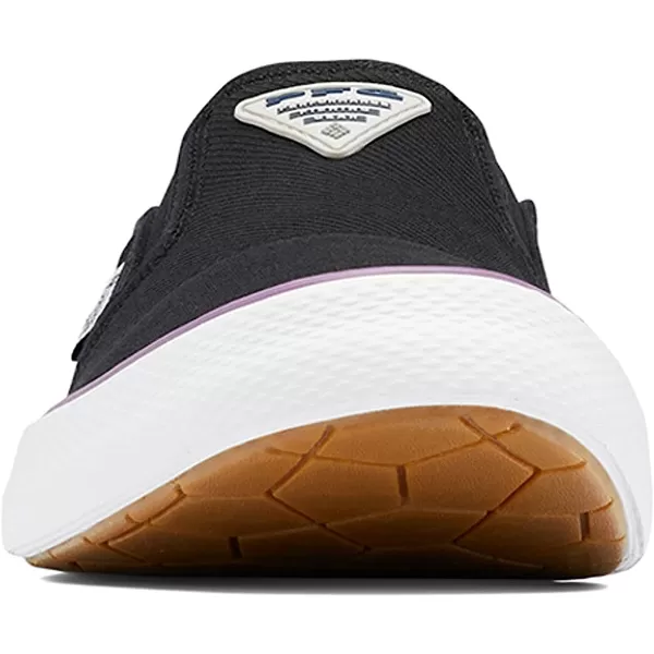 imageColumbia Womens Slack Water PFG Slip Boat ShoeBlackDark Lavender