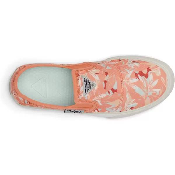 imageColumbia Womens Slack Water PFG Slip Boat ShoeBright PeachIcy Morn