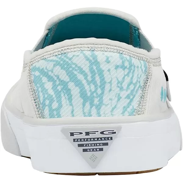 imageColumbia Womens Slack Water PFG Slip Boat ShoeGrey IceSea Wave