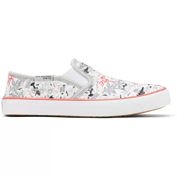 imageColumbia Womens Slack Water PFG Slip Boat ShoeSlate GreyRed Coral