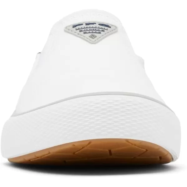 imageColumbia Womens Slack Water PFG Slip Boat ShoeWhiteSlate Grey