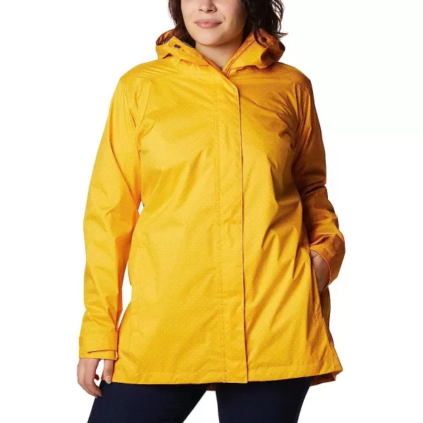 imageColumbia Womens Splash a Little Ii JacketBright Gold Spacey Dot Print