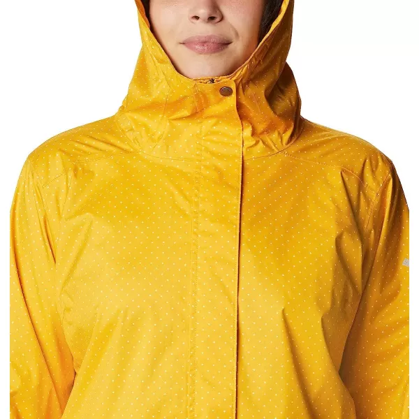 imageColumbia Womens Splash a Little Ii JacketBright Gold Spacey Dot Print