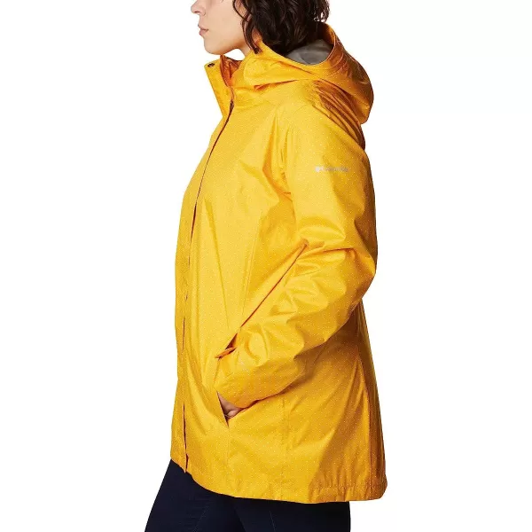 imageColumbia Womens Splash a Little Ii JacketBright Gold Spacey Dot Print