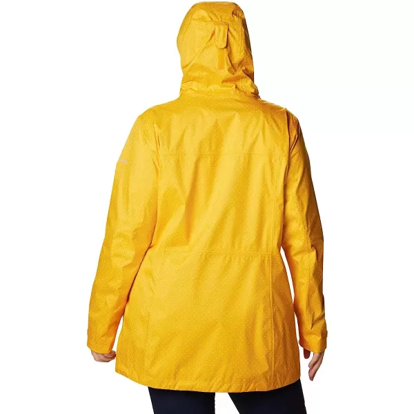 imageColumbia Womens Splash a Little Ii JacketBright Gold Spacey Dot Print