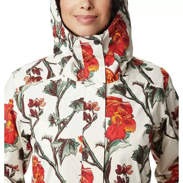 imageColumbia Womens Splash a Little Ii JacketChalk Botanica Print