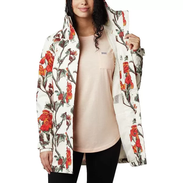 imageColumbia Womens Splash a Little Ii JacketChalk Botanica Print