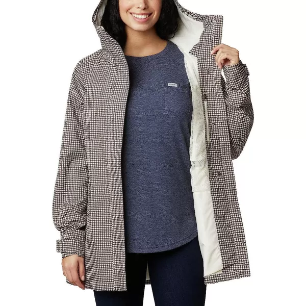 imageColumbia Womens Splash a Little Ii JacketChalk Houndstooth Print