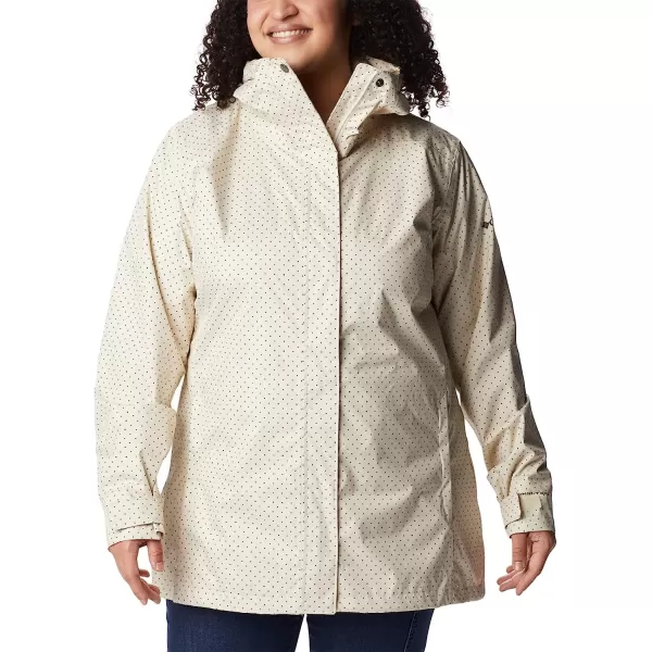 imageColumbia Womens Splash a Little Ii JacketChalk Spacey Dots Print
