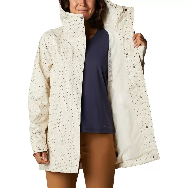 imageColumbia Womens Splash a Little Ii JacketChalk Spacey Dots Print