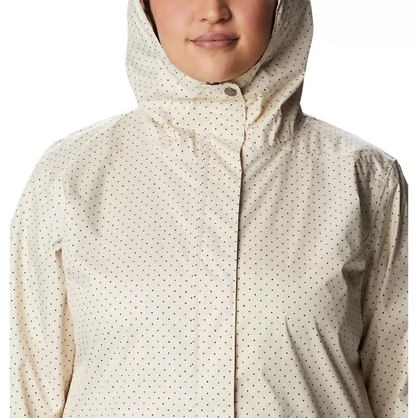 imageColumbia Womens Splash a Little Ii JacketChalk Spacey Dots Print