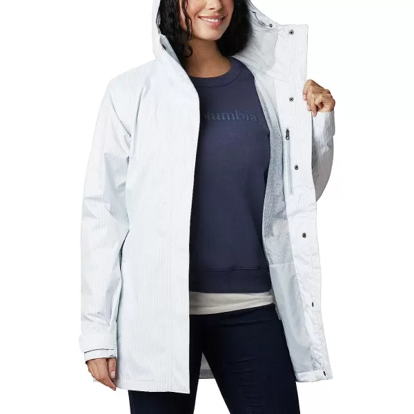 imageColumbia Womens Splash a Little Ii JacketCirrus Grey Texture Stripe Print
