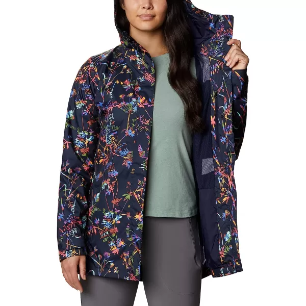 imageColumbia Womens Splash a Little Ii JacketDark Nocturnal Florescence Print