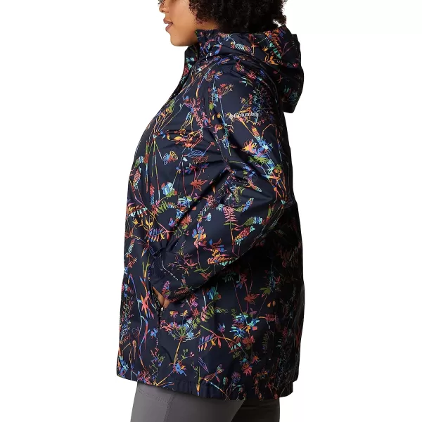 imageColumbia Womens Splash a Little Ii JacketDark Nocturnal Florescence Print