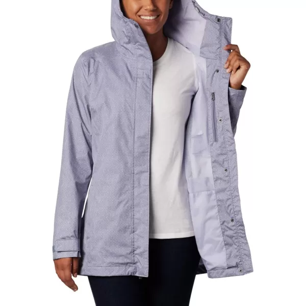 imageColumbia Womens Splash a Little Ii JacketNew Moon Titch Diamond Print