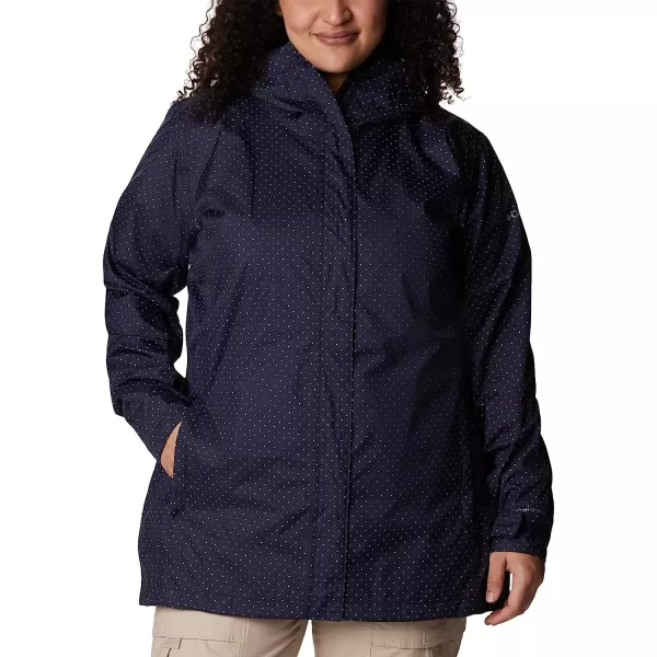 imageColumbia Womens Splash a Little Ii JacketNocturnal Spacey Dots Print