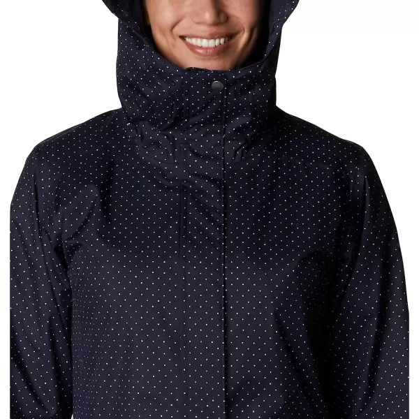 imageColumbia Womens Splash a Little Ii JacketNocturnal Spacey Dots Print