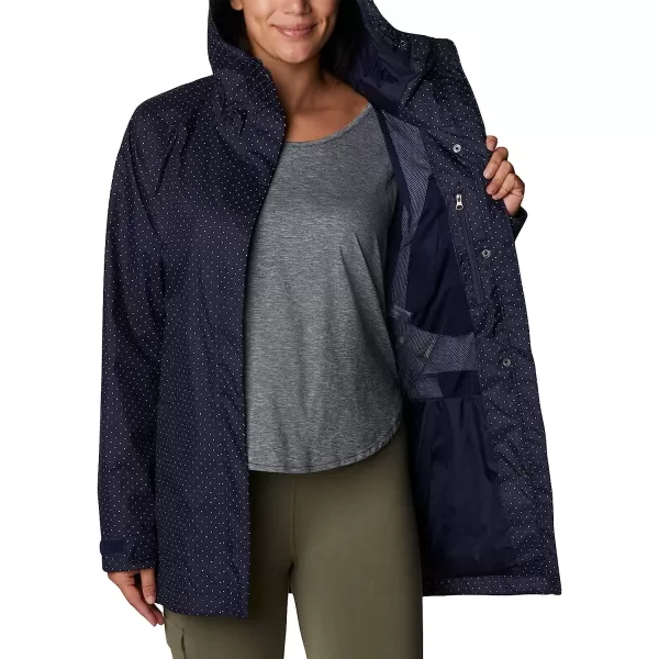 imageColumbia Womens Splash a Little Ii JacketNocturnal Spacey Dots Print