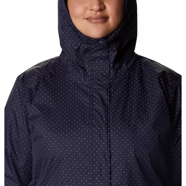 imageColumbia Womens Splash a Little Ii JacketNocturnal Spacey Dots Print